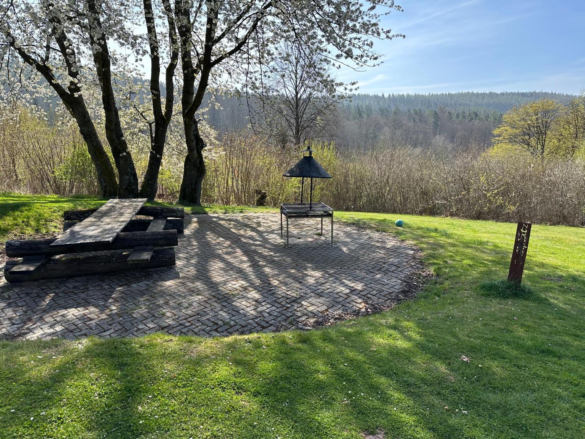 Natur Pur - Waldurlaub Im Tiny House Ronshausen ภายนอก รูปภาพ